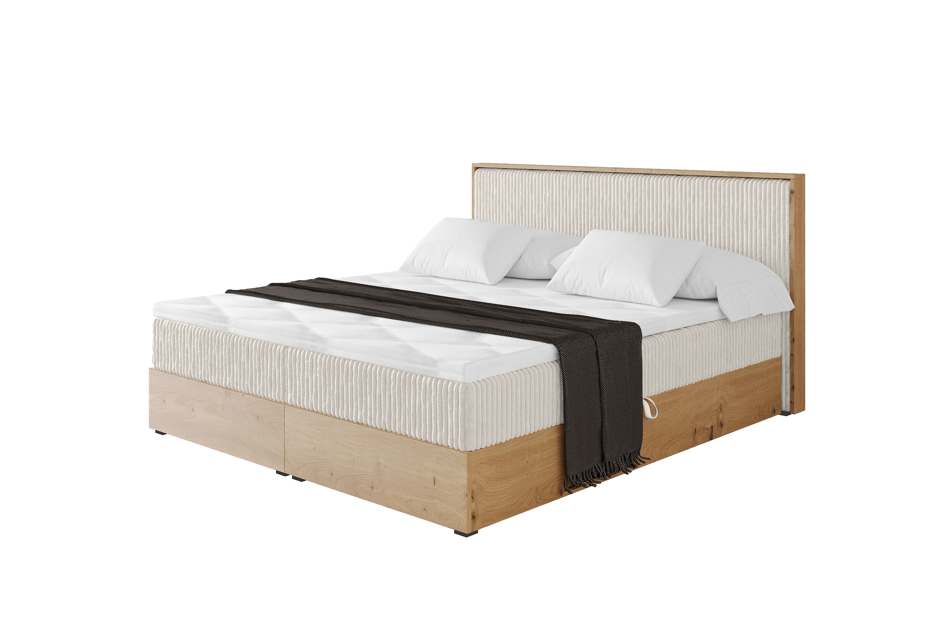 Boxbett LOLLI9 120x200 cm Creme - Tilia 01